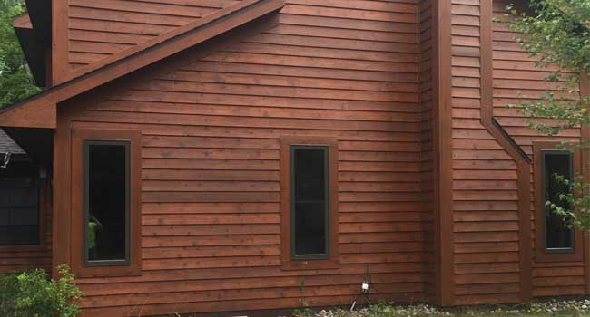 Professional Painting & Staining Log Cabins Rhinelander & Weston Wisconsin